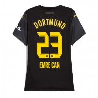 Fotballdrakt Dame Borussia Dortmund Emre Can #23 Bortedrakt 2024-25 Kortermet